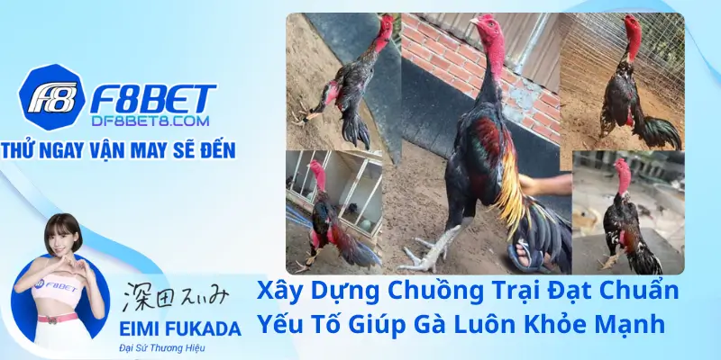 Xây Dựng Chuồng Trại Đạt Chuẩn – Yếu Tố Giúp Gà Luôn Khỏe Mạnh